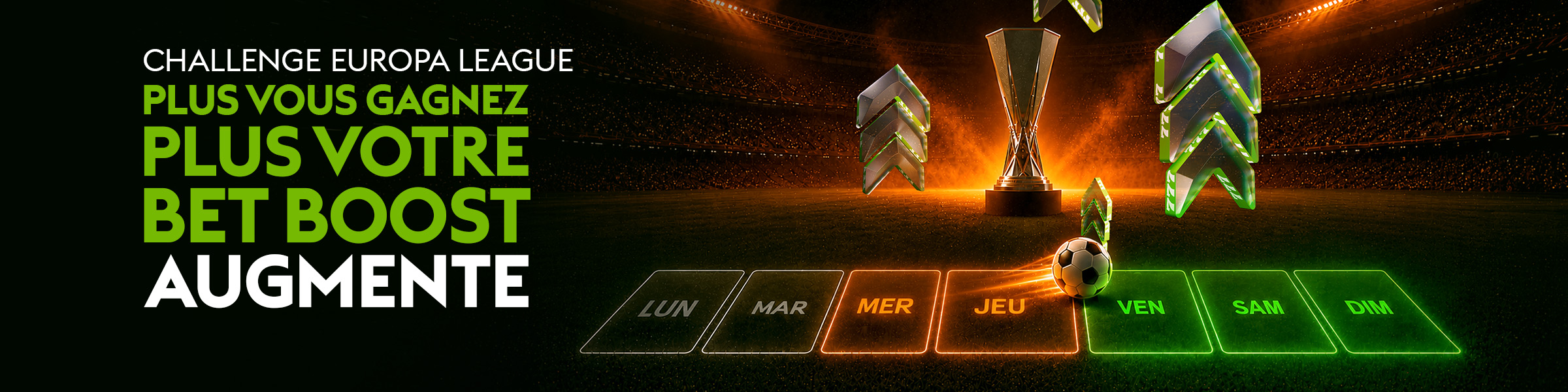 Win in Europe, boost your weekend