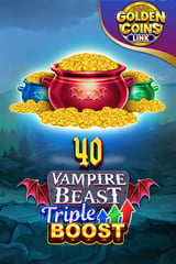 Amusnet - 40 Vampire Beast Triple Boost Golden Coins Link