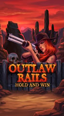 Penguin King - Outlaw Rails: Hold & Win