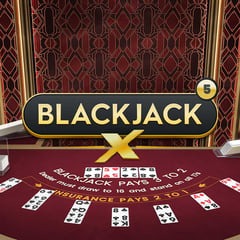 Pragmatic Live - Blackjack X 5 - Ruby