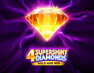 Playson - 4 Supershiny Diamonds: Hold and Win