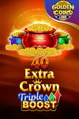 Amusnet - 40 Extra Crown Triple Boost Golden Coins Link
